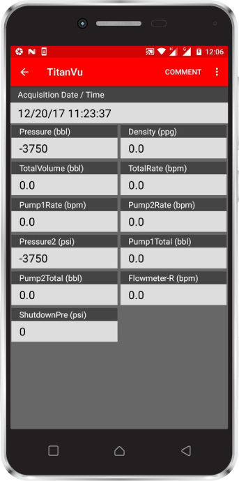 TitanVu Oilfield Monitoring Software for Android